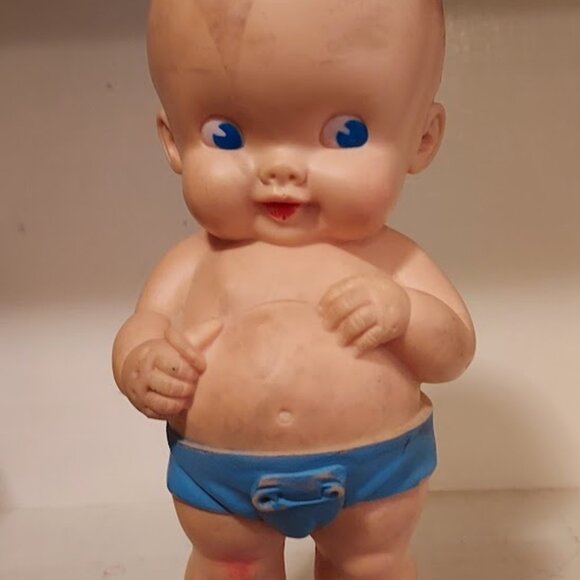 Lot of 3 Vtg Rubber Squeak Toys from 1960's Edward Mobley , Ruth Newton - Picture 8 of 12